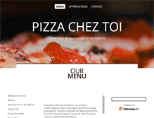Tablet Screenshot of pizzacheztoi.be